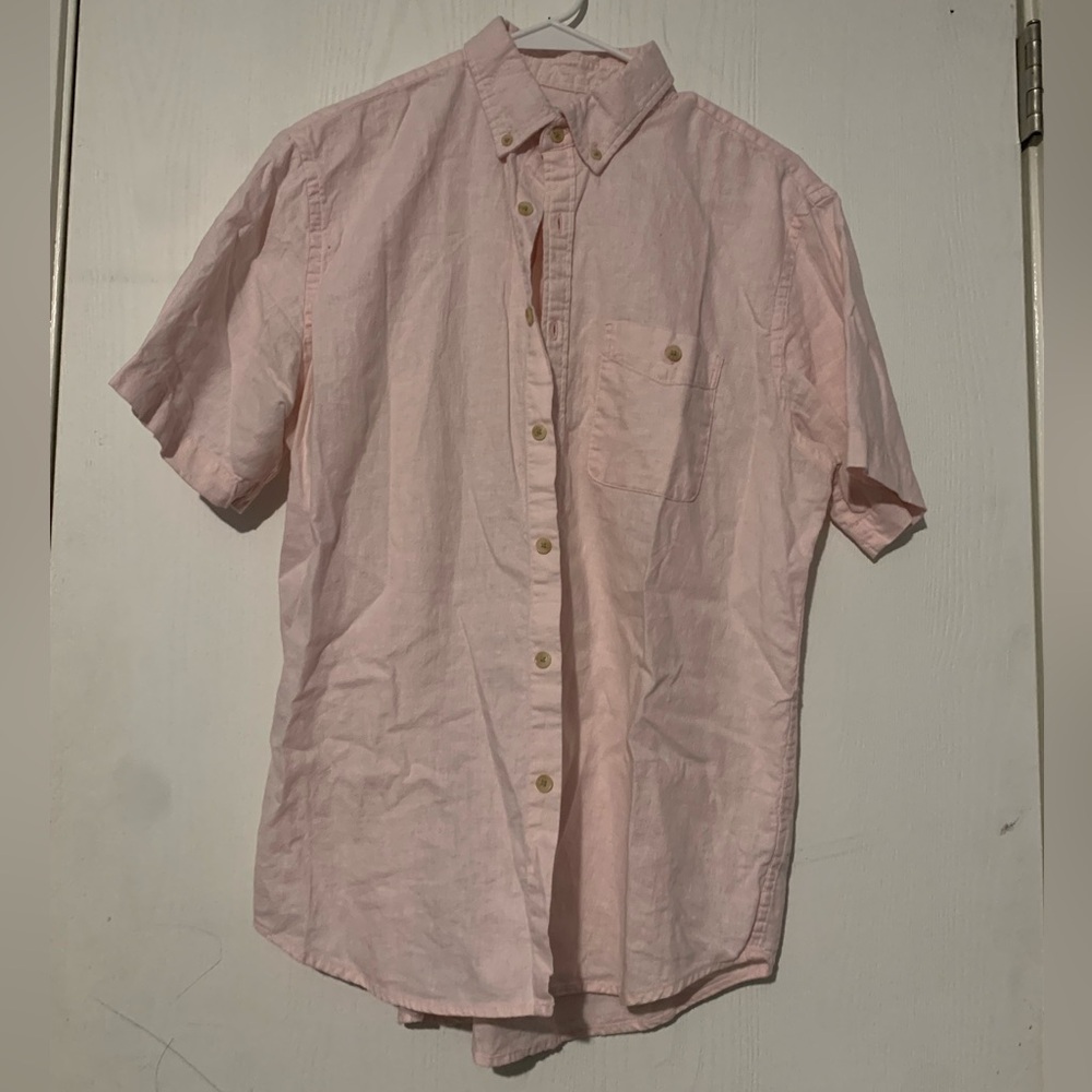 Old Navy Slim Fit Dress Shirt Size: M